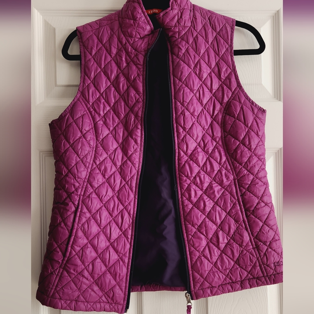 IZOD purple vest